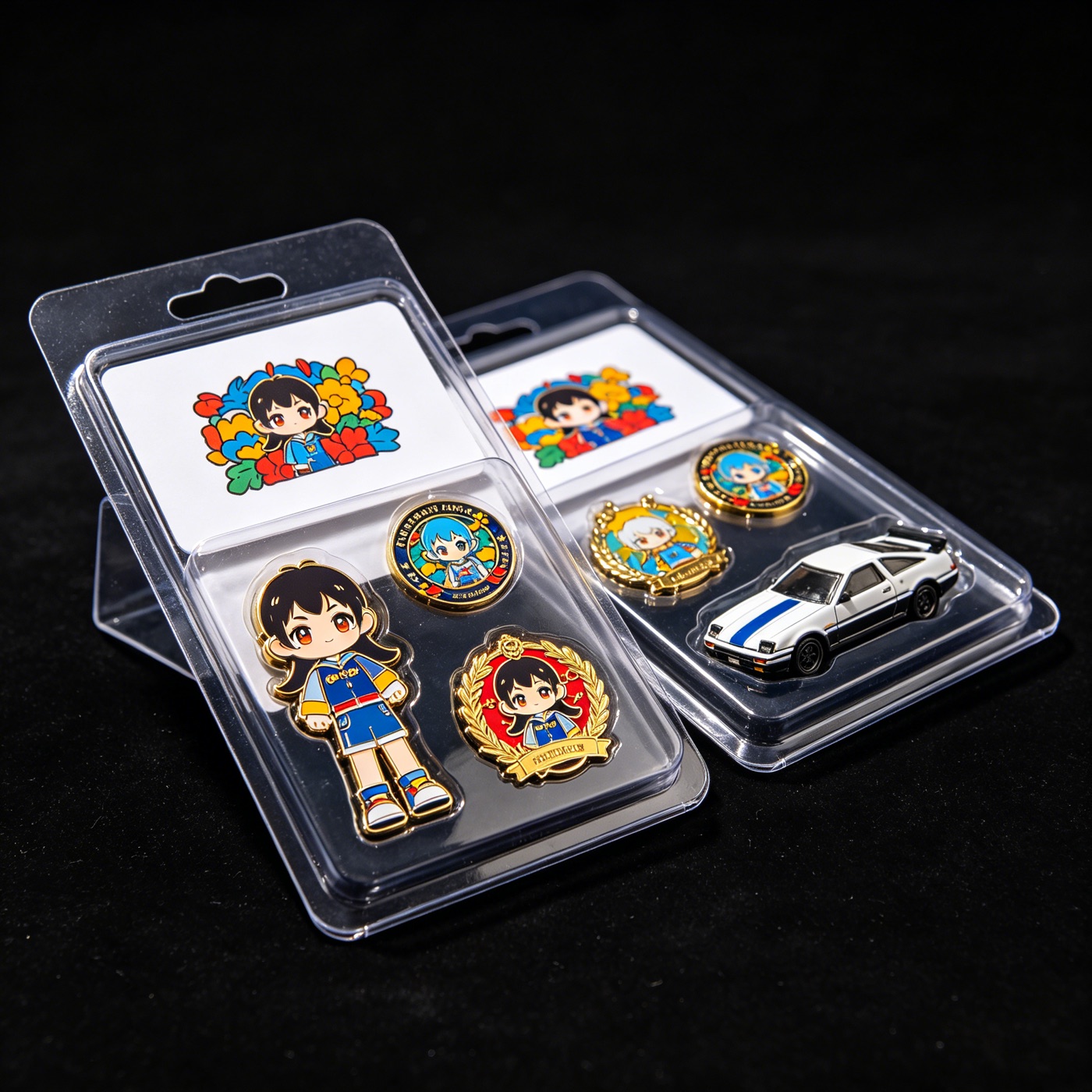 玩具与文创产品吸塑包装样品